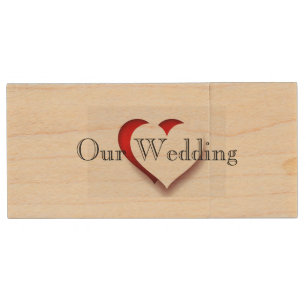 HAMbyWG - USB Flash Drive - 3D Heart