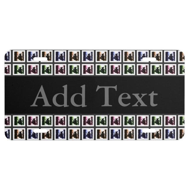 HAMbyWG - Vanity License Plate - Goth Teddys (Front)
