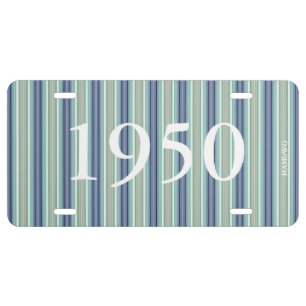 HAMbyWG - Vanity License Plate - Lilac Mint