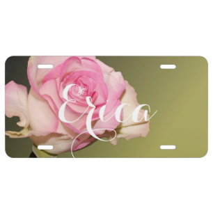 HAMbyWG - Vanity License Plate - Pink Rose