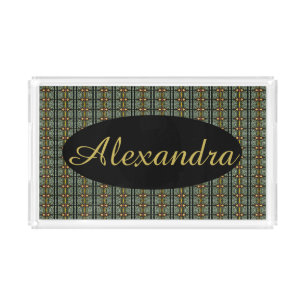 HAMbyWG - Vanity/Perfume Tray - Vintage Deco