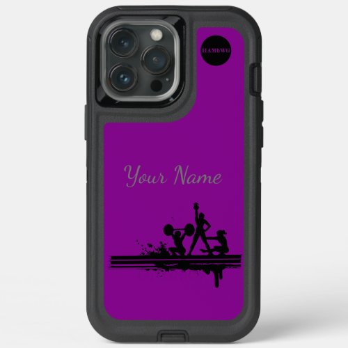 HAMbyWG  _ Weightlifter Theme iPhone 13 Pro Max Case