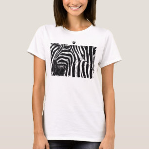 HAMbyWG - Women's Fine Jersey - B W Zebras T-Shirt