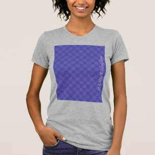 HAMbyWG - Women's T-Shirt - Lavender checker