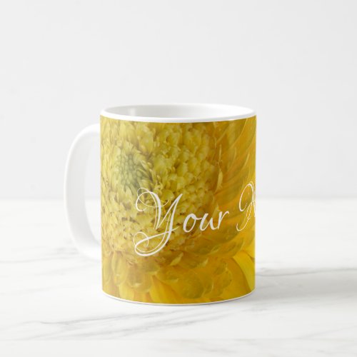 HAMbyWG _ Yellow Gerber Daisy Coffee Mug