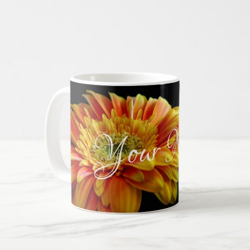 HAMbyWG _ Yellow_Orange Gerber Daisy Coffee Mug