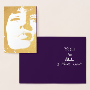 HAMbyWG You are all I think about Foil Card