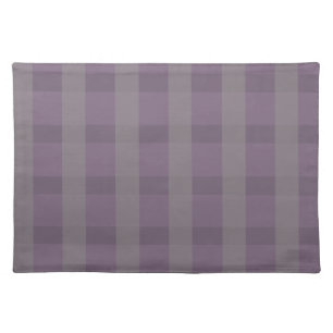 HAMbyWhiteGlove - Cloth Placemat - Lavender Plaid