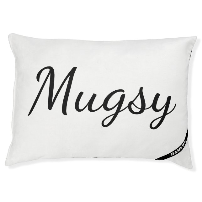 HAMbyWhiteGlove - Dog Bed - Template (Front)