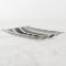 HAMbyWhiteGlove - Glass Trinket Tray  Pearl Stripe