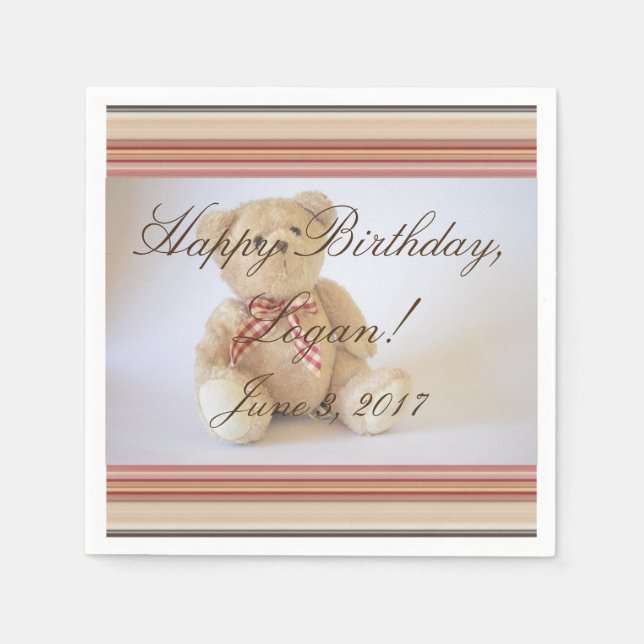 HAMbyWhiteGlove - Paper Napkin - Custom (Front)