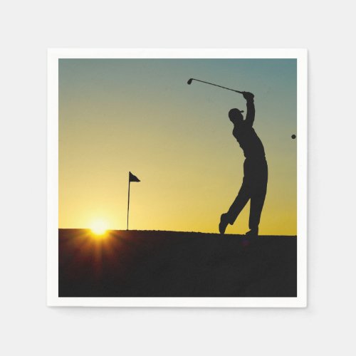 HAMbyWhiteGlove _ Paper Napkin _ Golfing