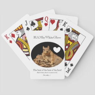 HAMbyWhiteGlove - Playing Cards - Squirrel w/Heart