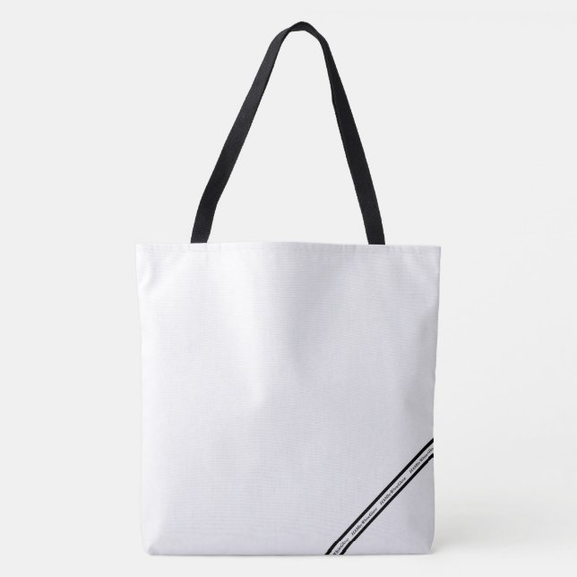 HAMbyWhiteglove Tote Bag (Front)