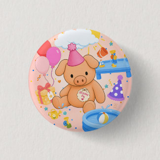 Hamhock's Pink Splashtastic! Storybook Button
