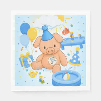 Hamhock's Splashtastic! Storybook Napkins