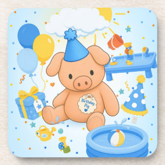 Hamhock's Splashtastic! Storybook Party Coasters