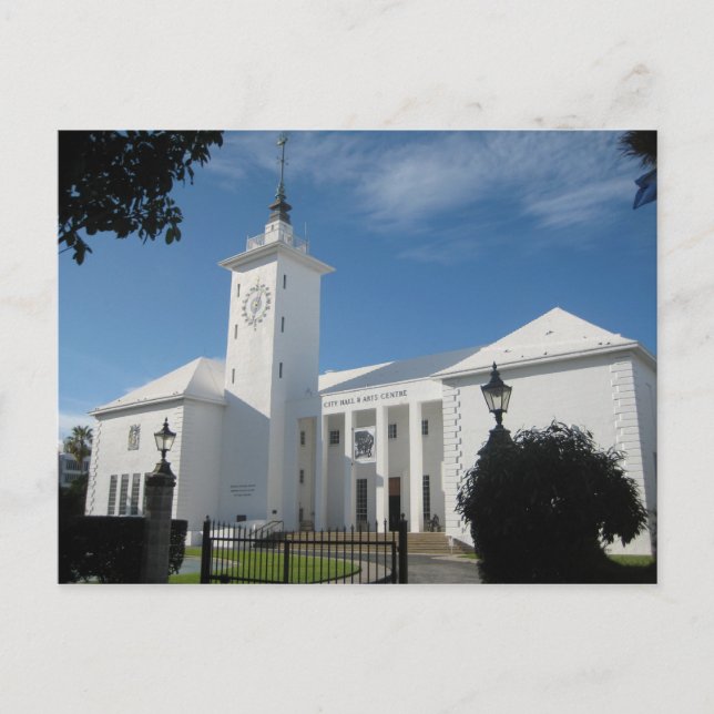 HAMILTON BERMUDA POSTCARD (Front)