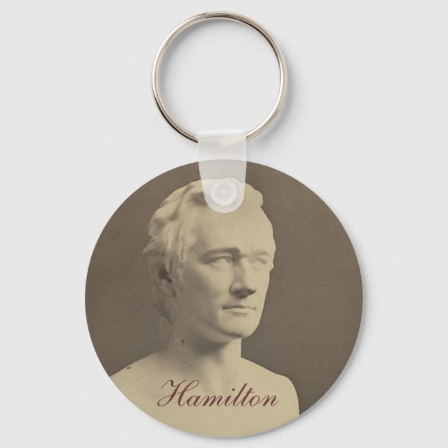 Hamilton Bust keychain (Front)