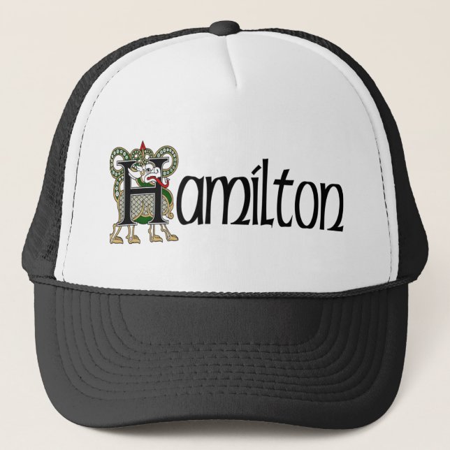 Hamilton Celtic Dragon Cap (Front)