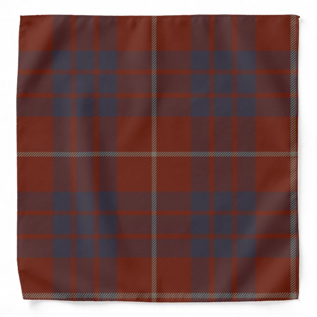 Hamilton Clan Tartan Bandana (Front)
