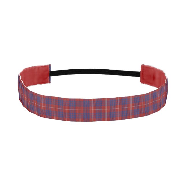 Hamilton Clan Tartan Plaid Head Band (Front)