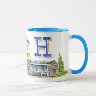 Hamilton college medley of buildings mug