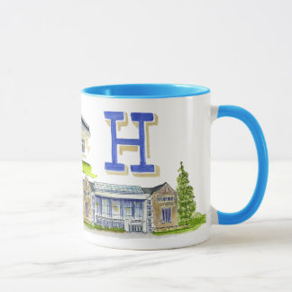 Hamilton college medley of buildings mug