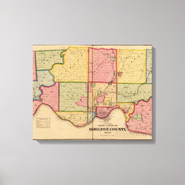 Hamilton County Canvas Print (Front)