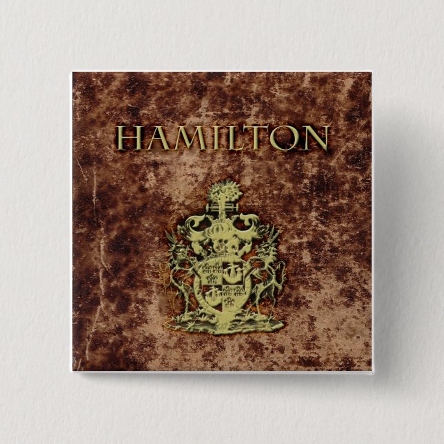 Hamilton Crest Button (Front)