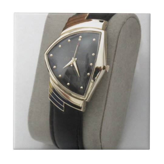 Hamilton Electric Ventura Watch c.1957 Tile | Zazzle.com