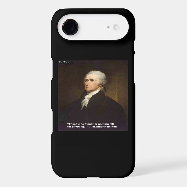 Hamilton "Fall For Anything" iPhone 7 Phone Case (Back)