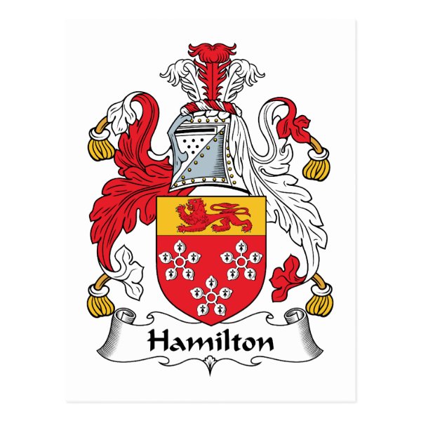 Hamilton Coat Of Arms Gifts on Zazzle