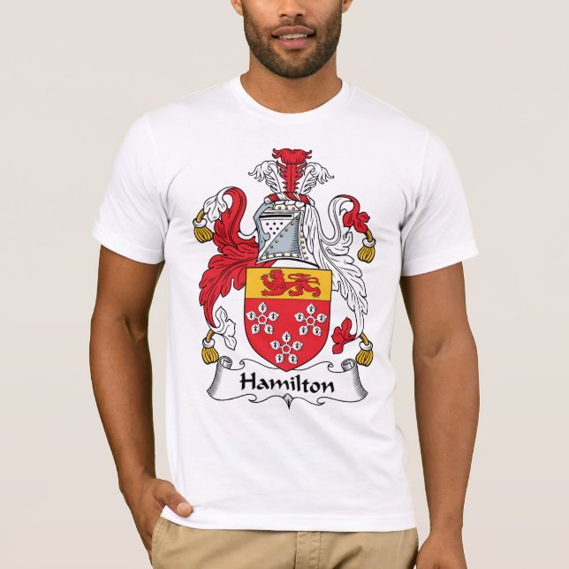 Hamilton Family Crest T-Shirt (Front)