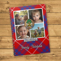 Hamilton Family Photo Collage Notebook