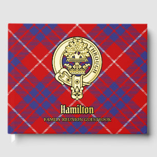Hamilton Family Reunion Foil Guest Book