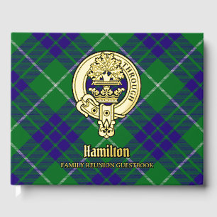 Hamilton Family Reunion Foil Guest Book