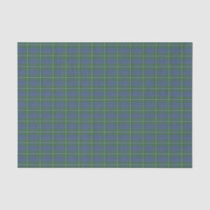 Hamilton Green Scottish Tartan Tissue Paper