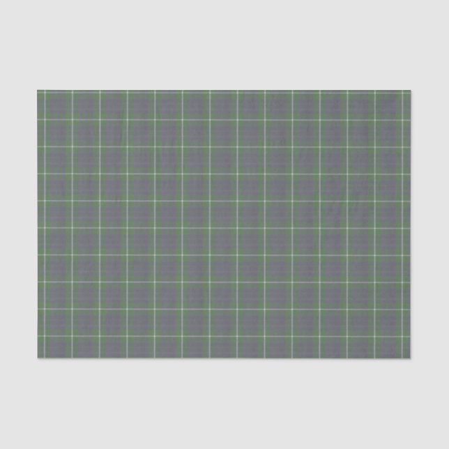 Hamilton Hunting  Scottish Tartan  Tissue Paper (Front)