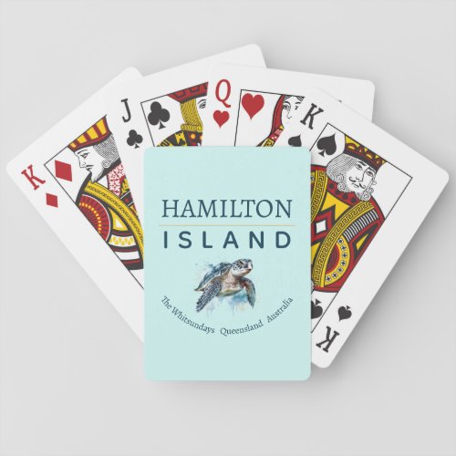 Hamilton Island Australia  Playing Cards