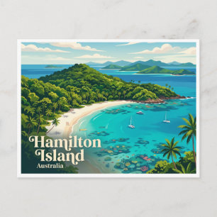 Hamilton Island Australia Postcard