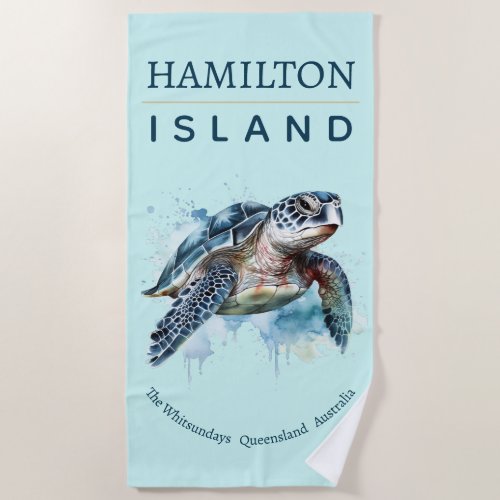 Hamilton Island  Beach Towel