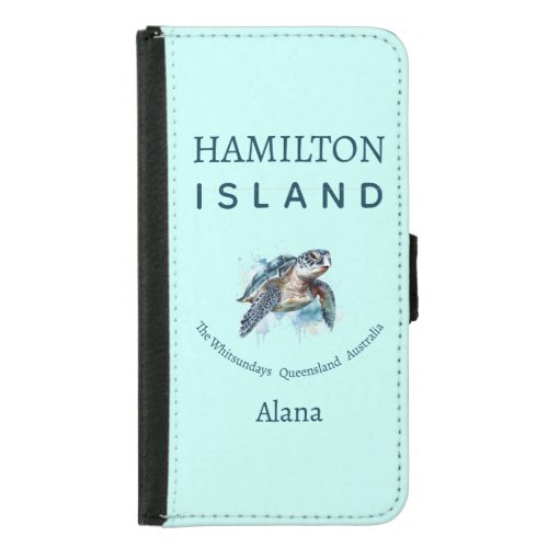 Hamilton Island  Samsung Galaxy S5 Wallet Case