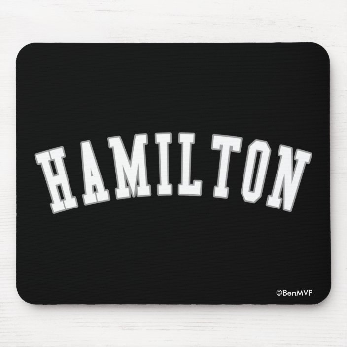 Hamilton Mouse Pad