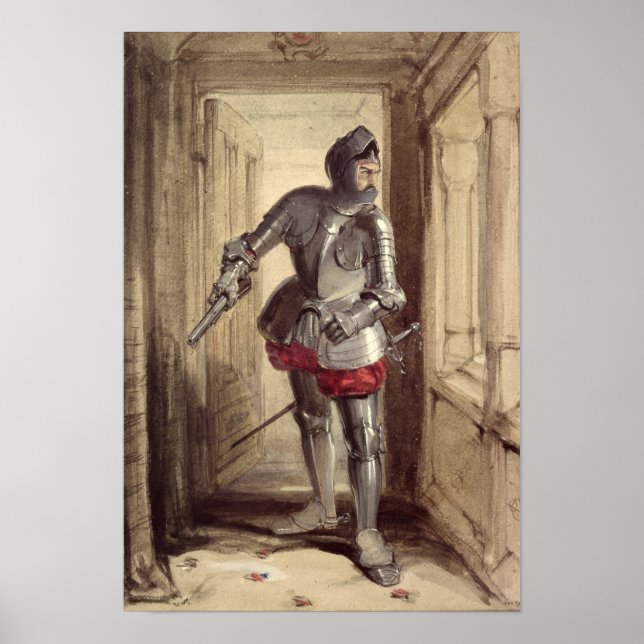 Hamilton of Bothwellhaugh about to shoot Poster (Front)