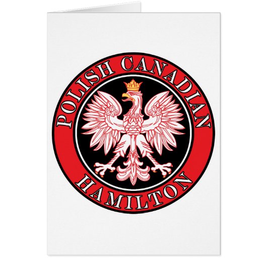 Hamilton Polish Canadian Eagle Cards (Front)