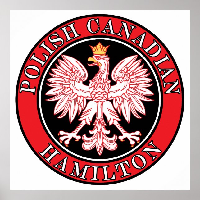 Hamilton Polish Canadian Eagle Poster (Front)
