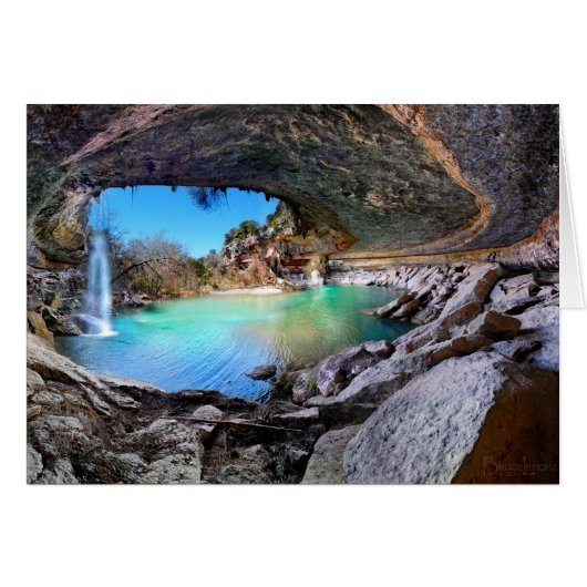 Hamilton Pool - Austin Texas Cards (Front Horizontal)