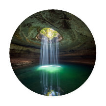 Hamilton Pool Coaster Set - Natural Texas Design