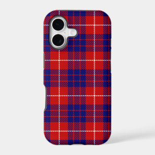 Hamilton tartan red blue purple plaid iPhone 17 case